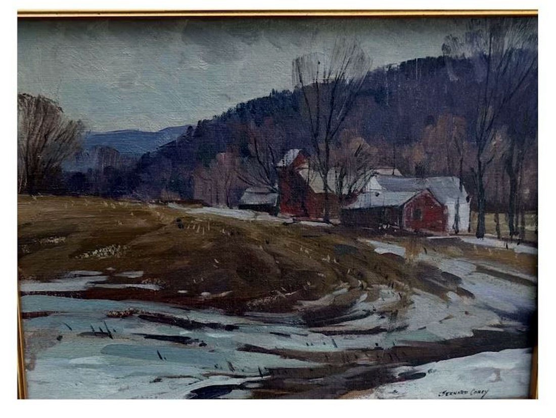 Winter Landscape by Bernard Corey
